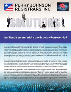 Resiliencia empresarial a través de la ciberseguridad