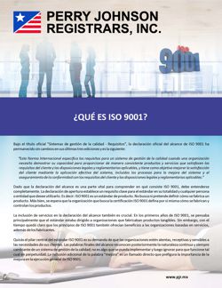 ¿Qué es ISO 9001?