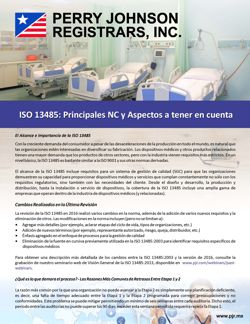 ISO 13485: Principales NC y Aspectos a tener en cuenta
